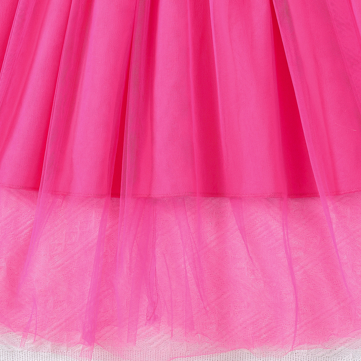 Prinzessin Einfarbig Bogenknoten Polyester Mädchen Kleidung Sets display picture 5