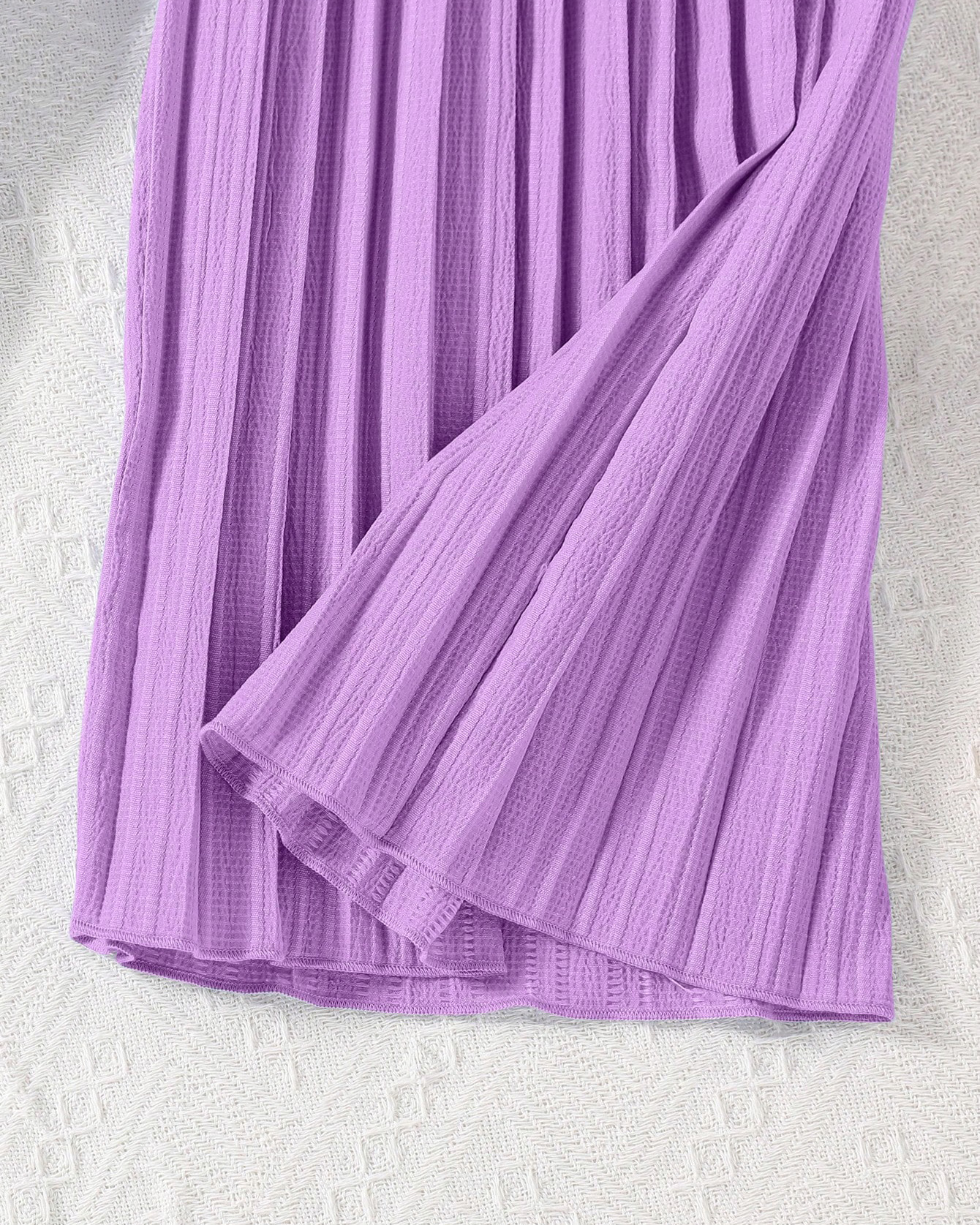 Einfacher Stil Einfarbig Polyester Mädchen Kleidung Sets display picture 8