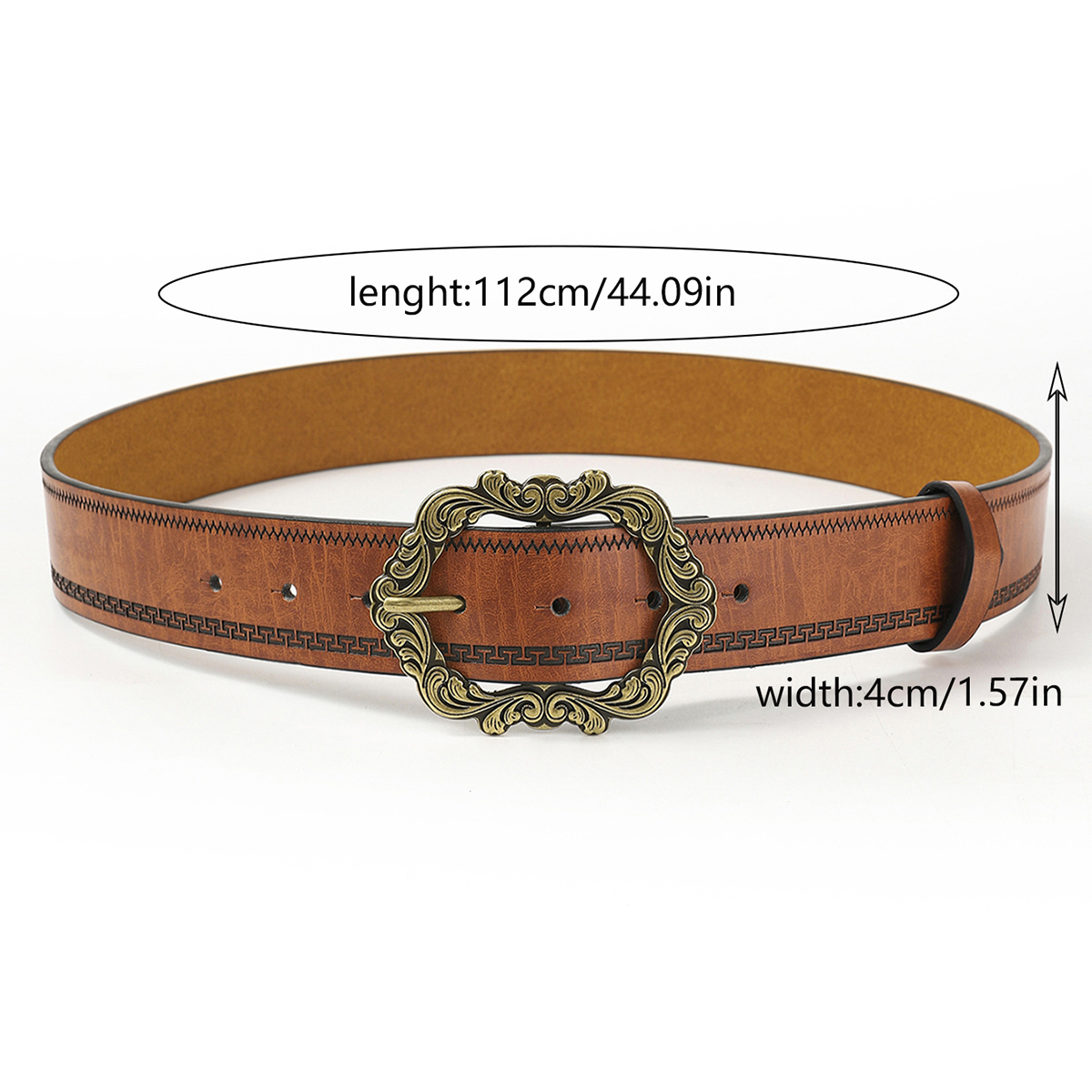 Classic Style Streetwear Solid Color Pu Leather Unisex Leather Belts display picture 14