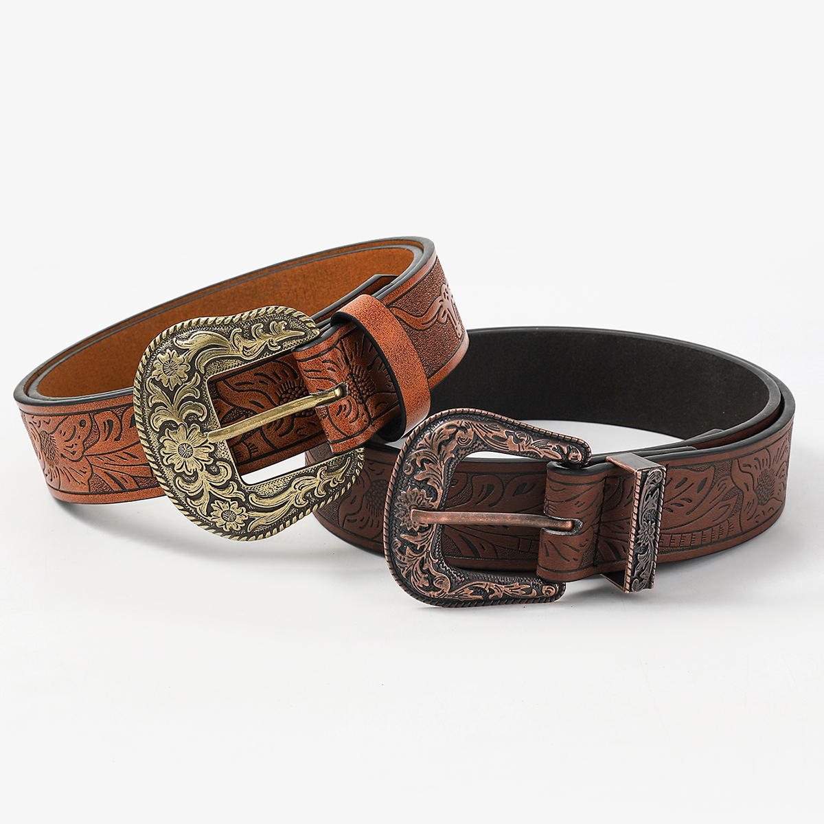 Y2K Retro Animal Pu Leather Unisex Leather Belts display picture 2