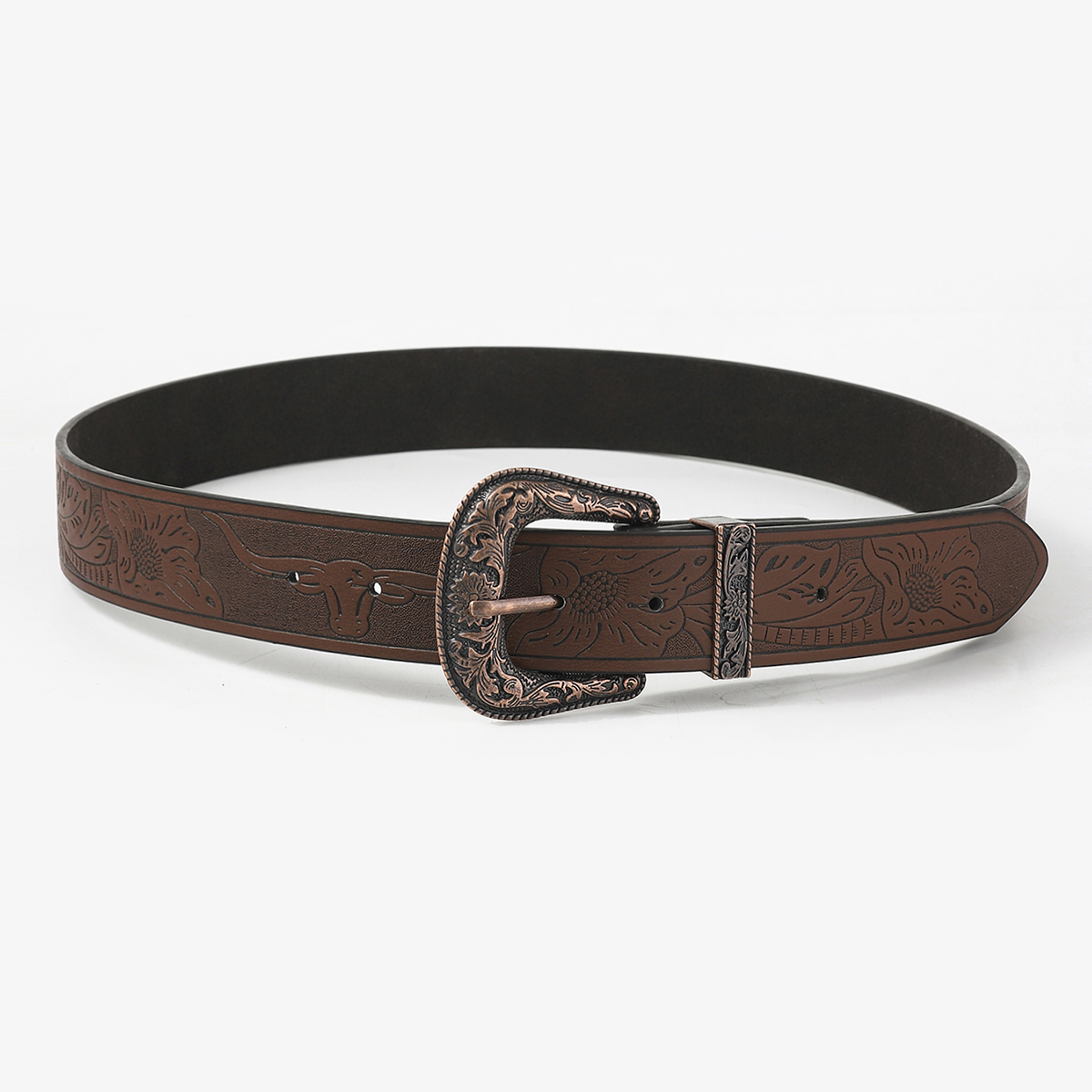 Y2K Retro Animal Pu Leather Unisex Leather Belts display picture 14