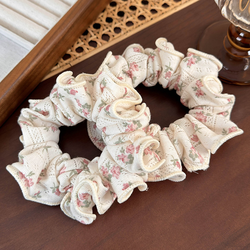 Women's Casual Elegant Cute Flower Cloth Hair Tie display picture 2