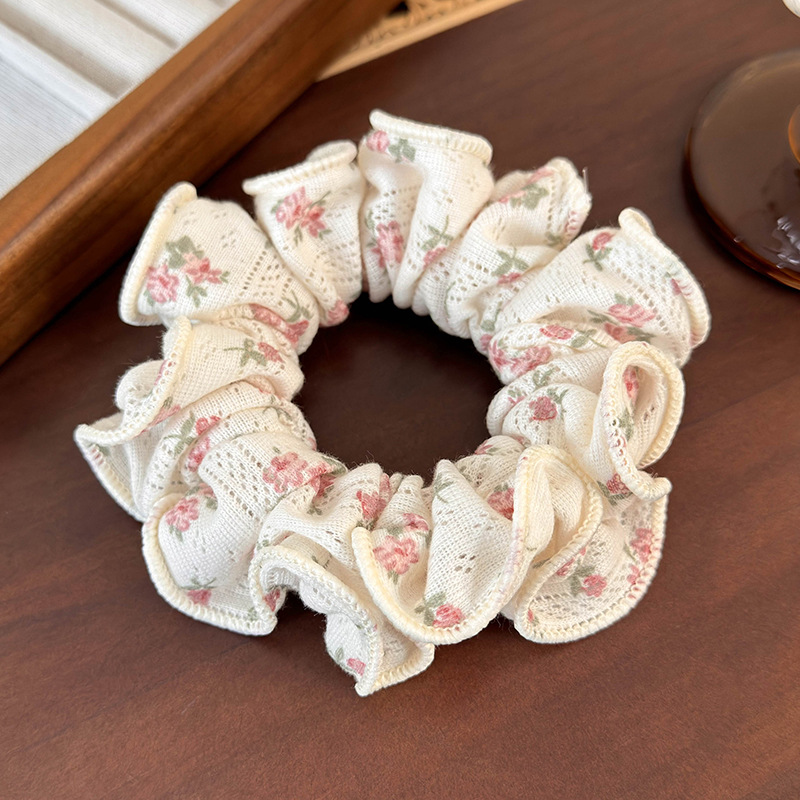 Women's Casual Elegant Cute Flower Cloth Hair Tie display picture 7