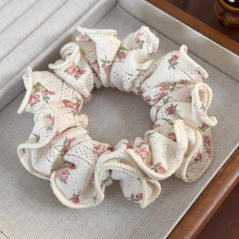 Women's Casual Elegant Cute Flower Cloth Hair Tie display picture 4