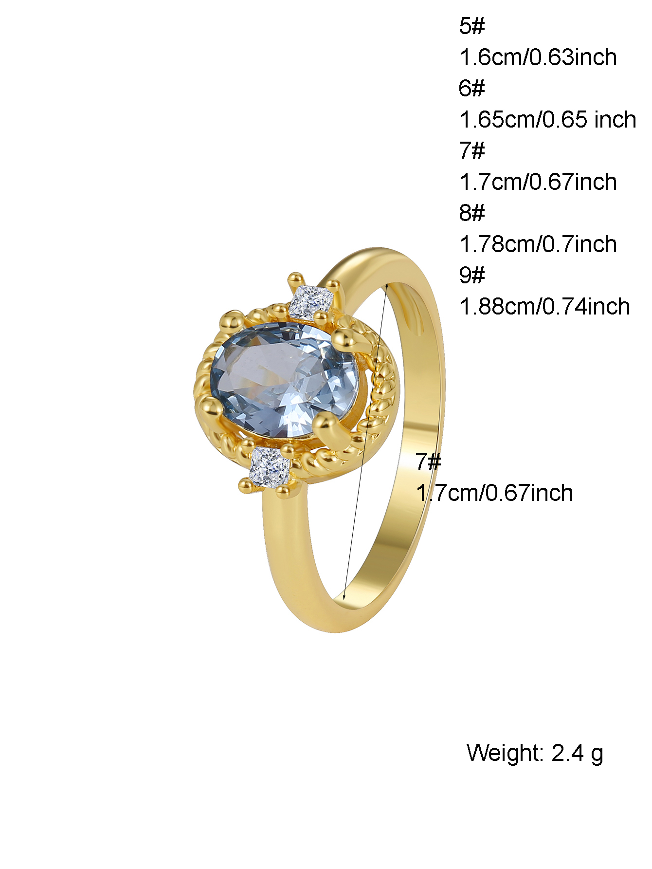 Wholesale Simple Style Classic Style Color Block Copper Plating Inlay 18K Gold Plated Glass Stone Zircon Rings display picture 18