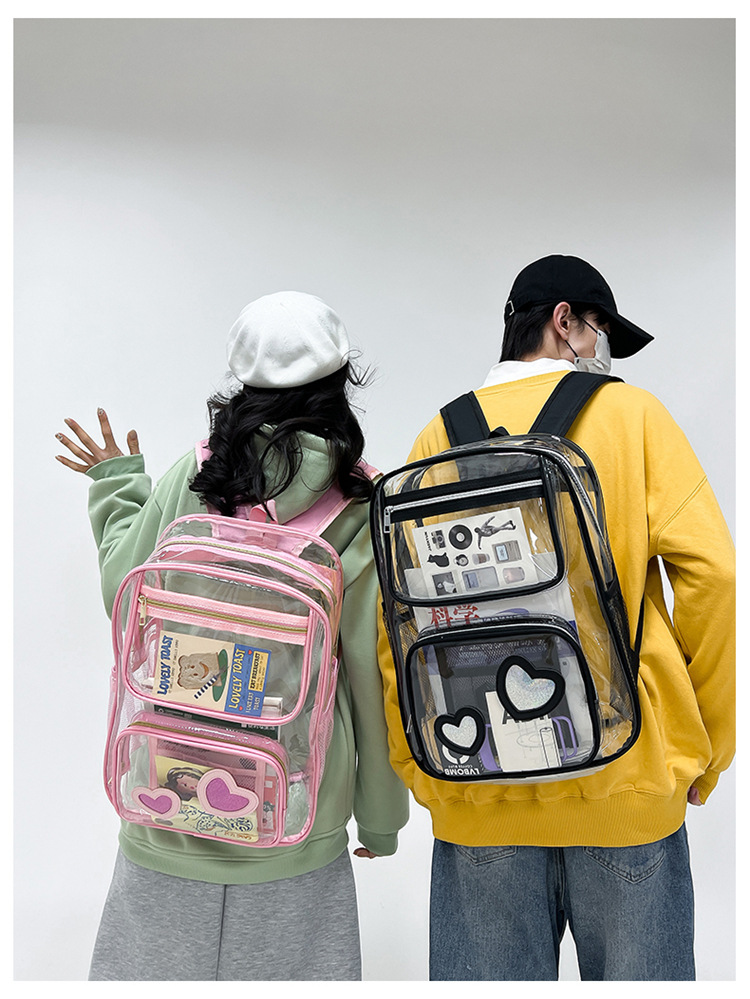 Waterproof 20 Inch Solid Color Daily School Backpack display picture 3