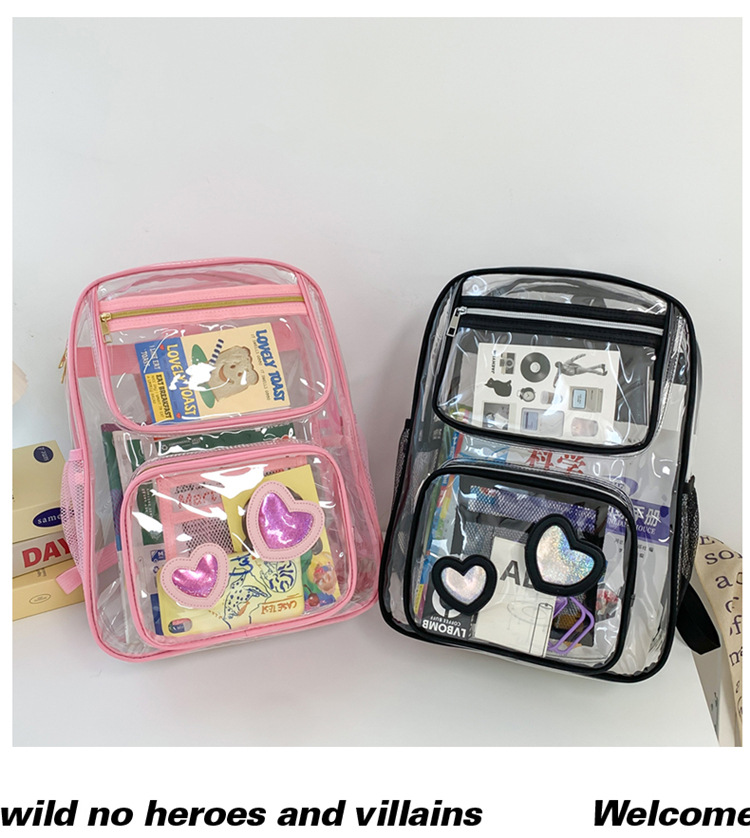 Waterproof 20 Inch Solid Color Daily School Backpack display picture 9