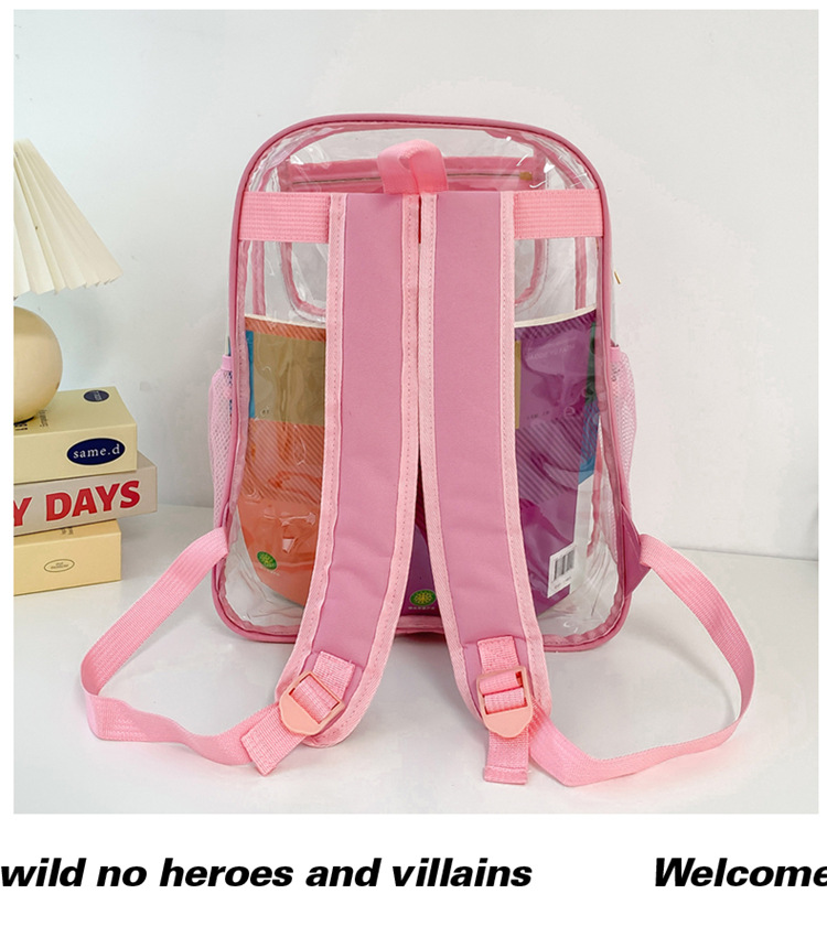 Waterproof 20 Inch Solid Color Daily School Backpack display picture 13