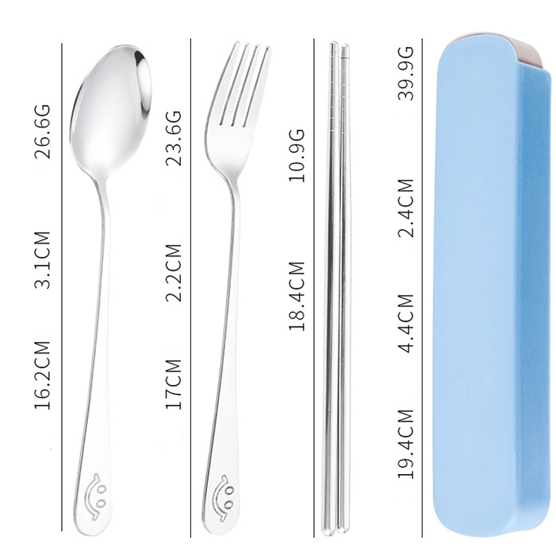 Casual Cute Solid Color 304 Stainless Steel Plastic Spoon 3 Pieces display picture 4
