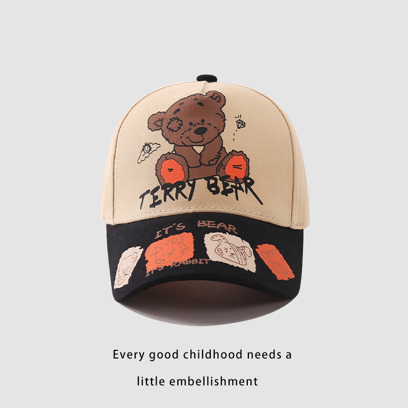 Enfants Unisexe Décontractée Mignon Lettre Ours Casquette De Baseball display picture 3