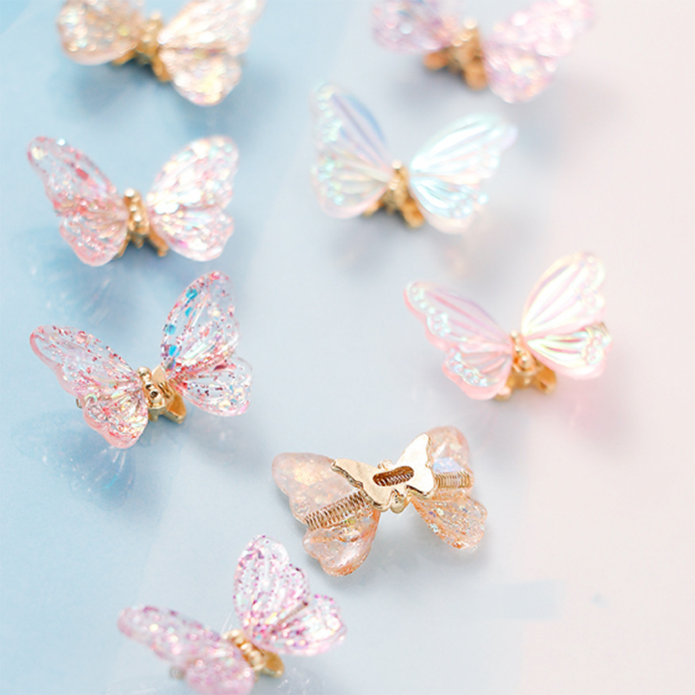Princess Cute Butterfly Bow Knot Zinc Alloy Nail Decoration Accessories 6 Pieces display picture 7