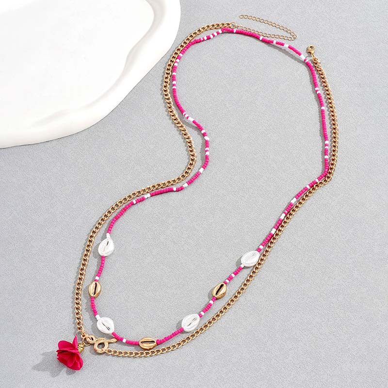 Casual Flower Plastic Beaded Women's Waist Chain display picture 3