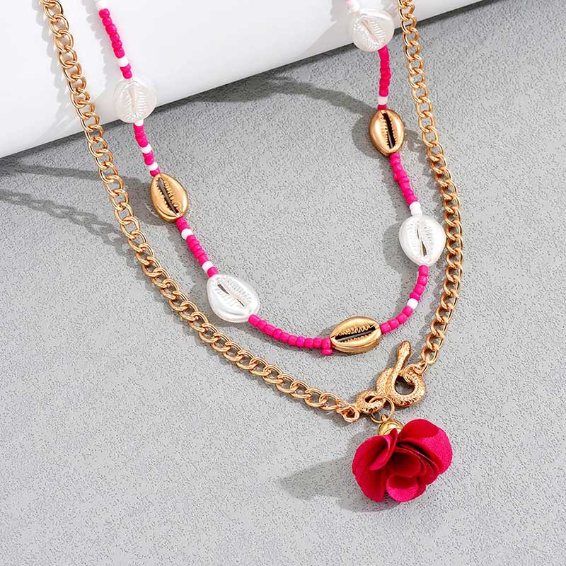 Casual Flower Plastic Beaded Women's Waist Chain display picture 4