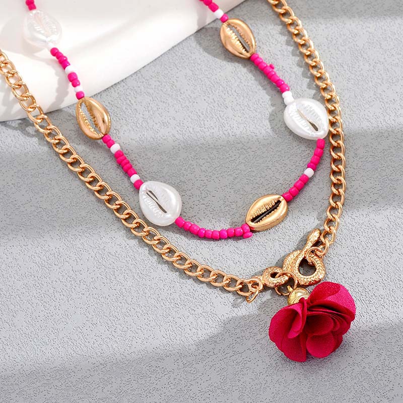 Casual Flower Plastic Beaded Women's Waist Chain display picture 6