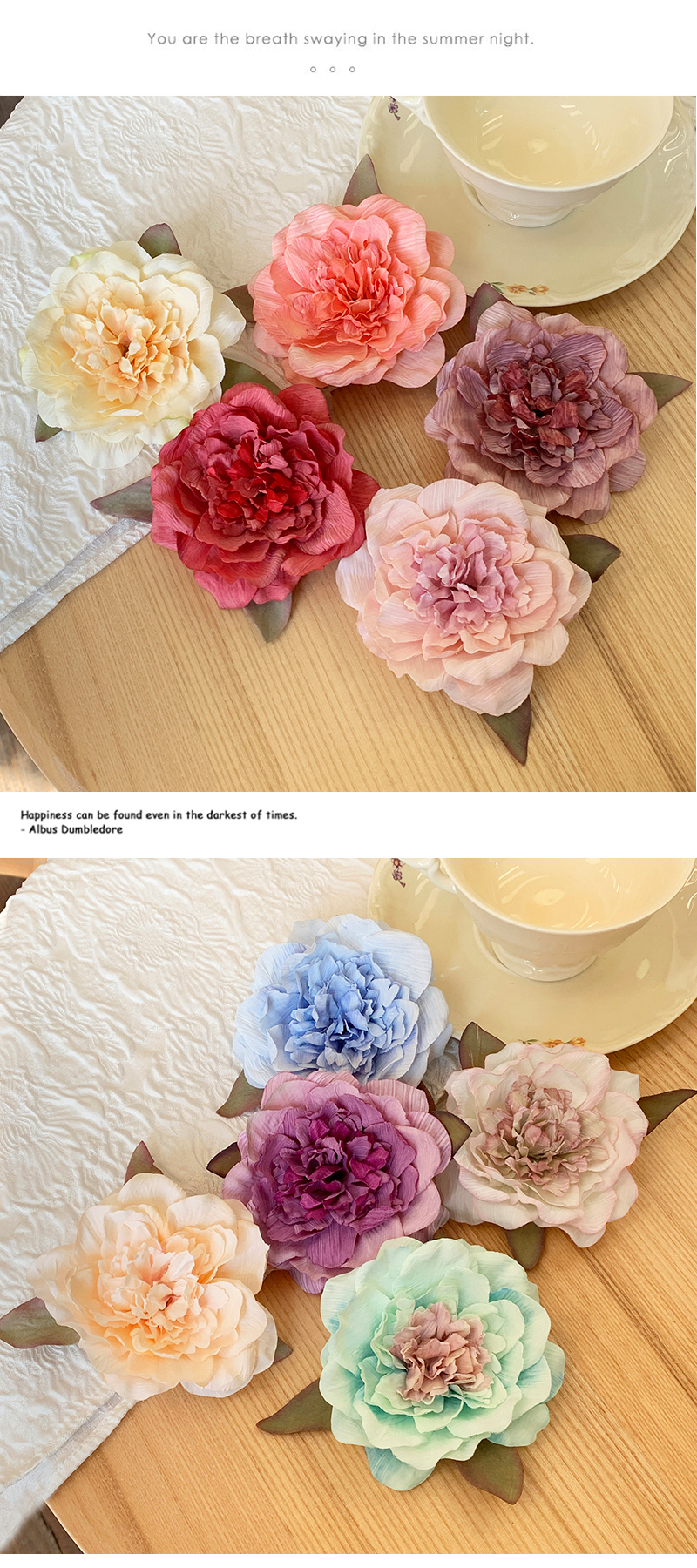 Women's Cute Vacation Flower Plastic Hair Clip display picture 2