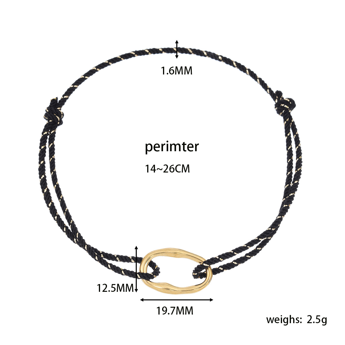 Casual Modern Style Geometric 304 Stainless Steel Nylon Unisex Bracelets display picture 1