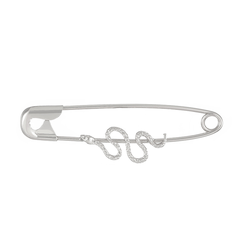 1 Piece Simple Style Streetwear Paper Clip Plating Alloy Gold Plated Silver Plated Earrings display picture 3
