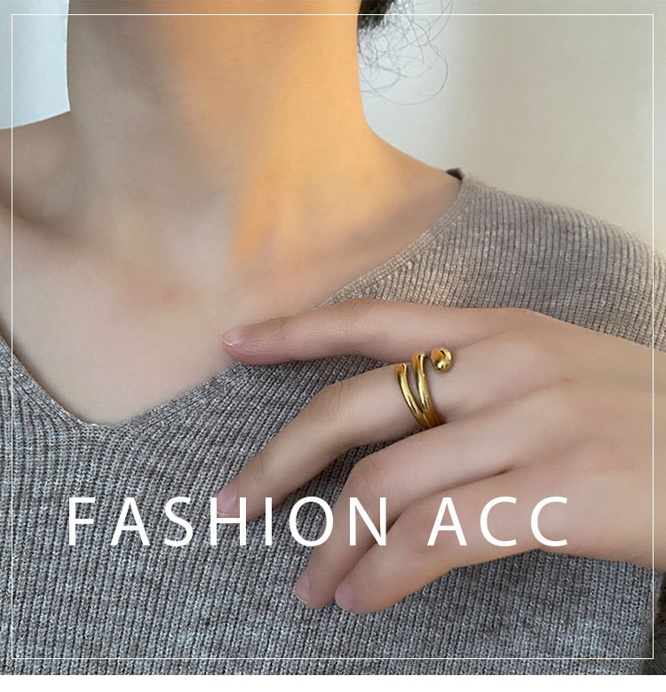 Titanium Steel Gold Plated Silver Plated Elegant Classic Style Solid Color Rings display picture 1