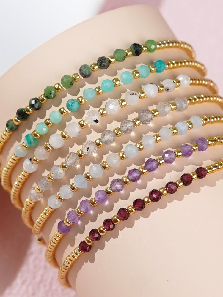 Bohemian Geometric Glass Glass Women's Bracelets display picture 4