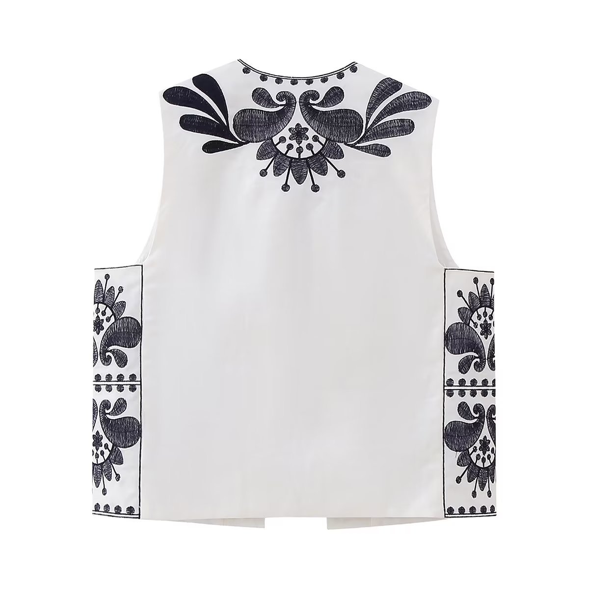 Women's Vest Sleeveless T-Shirts Embroidery Streetwear Printing display picture 2