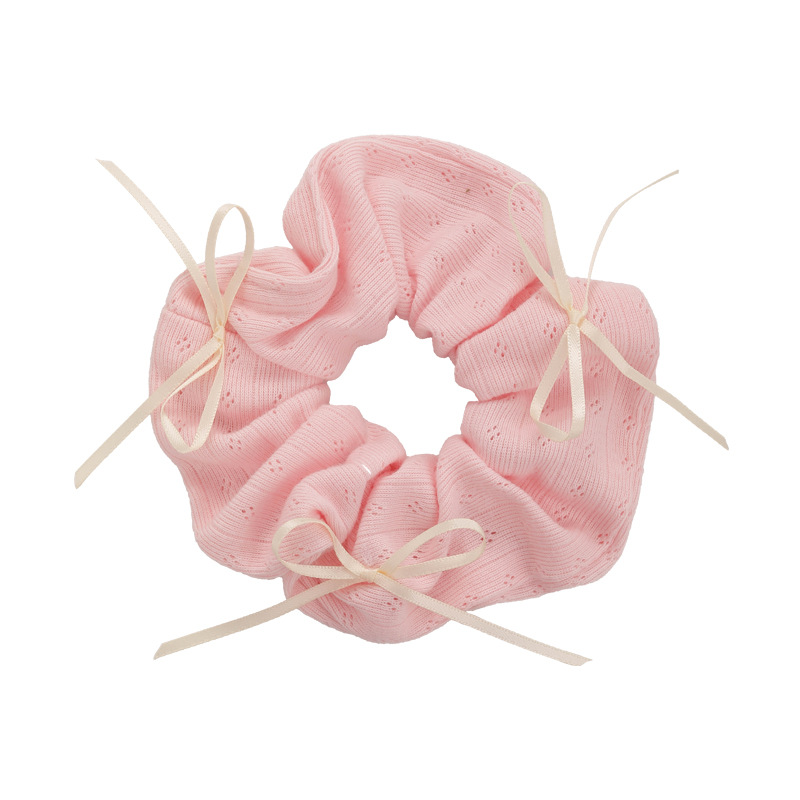 Women's Sweet Simple Style Solid Color Cloth Hair Tie display picture 8