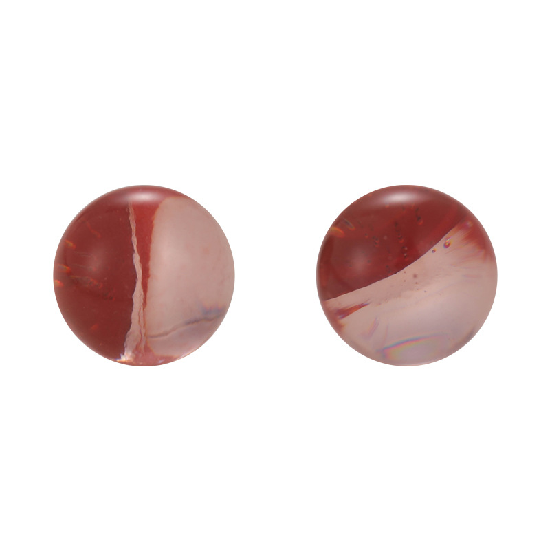 1 Pair Simple Style Classic Style Round Resin Ear Studs display picture 18