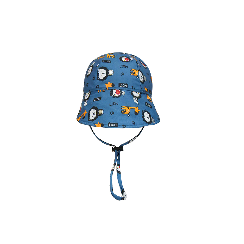 Children Unisex Beach Cartoon Ocean Drawstring Curved Eaves Bucket Hat display picture 9
