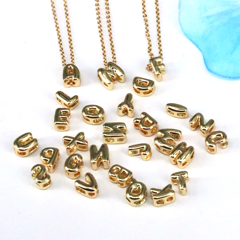 Cobre Chapados en oro de 18k Estilo Simple Estilo Clásico Enchapado Carta Collar Colgante display picture 21