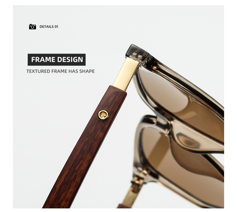 Simple Style Classic Style Color Block Pc Square Full Frame Women's Sunglasses display picture 16