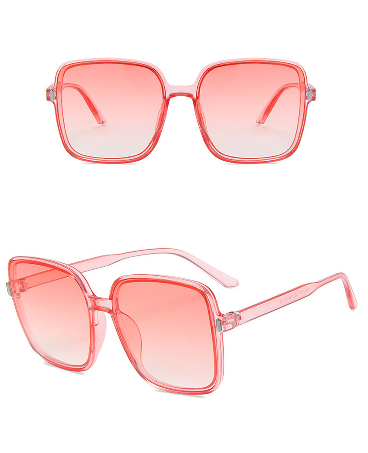 Simple Style Classic Style Color Block Pc Square Full Frame Women's Sunglasses display picture 10