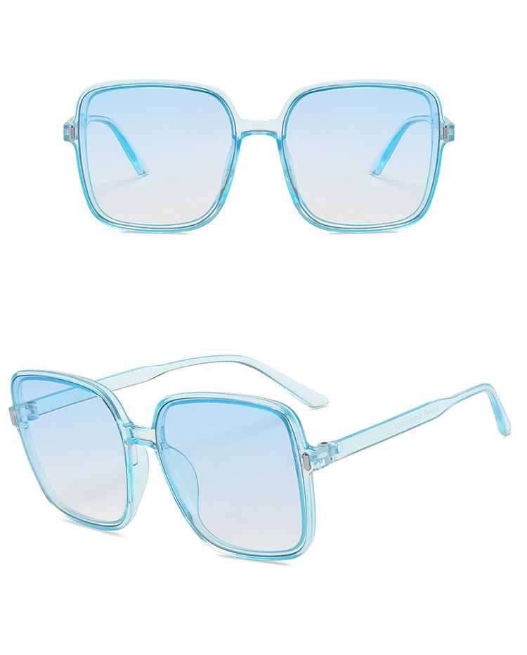 Einfacher Stil Klassischer Stil Farbblock Pc Quadrat Vollbild Sonnenbrille Der Frauen display picture 6