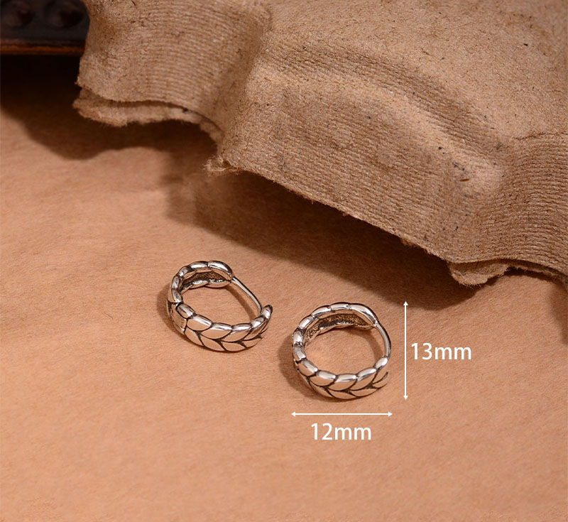 1 Pair Casual Streetwear Geometric Copper Earrings display picture 5