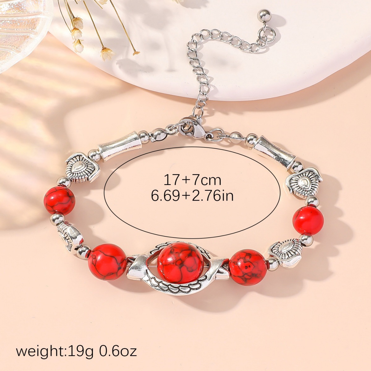 Ethnic Style Round Alloy Beaded Women's Bracelets display picture 2