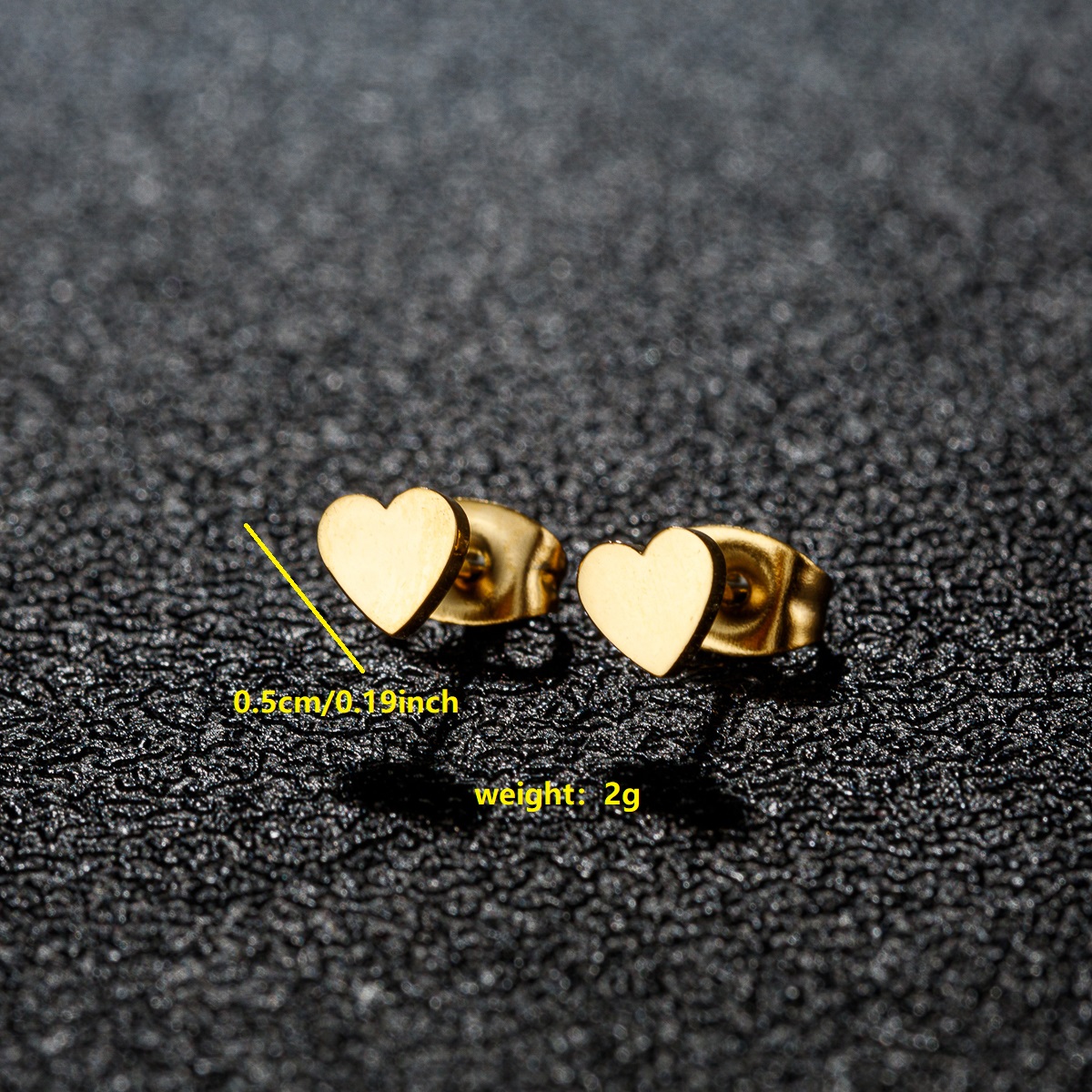 1 Pair Simple Style Classic Style Round Star Moon Hollow Out 304 Stainless Steel 18K Gold Plated Ear Studs display picture 5