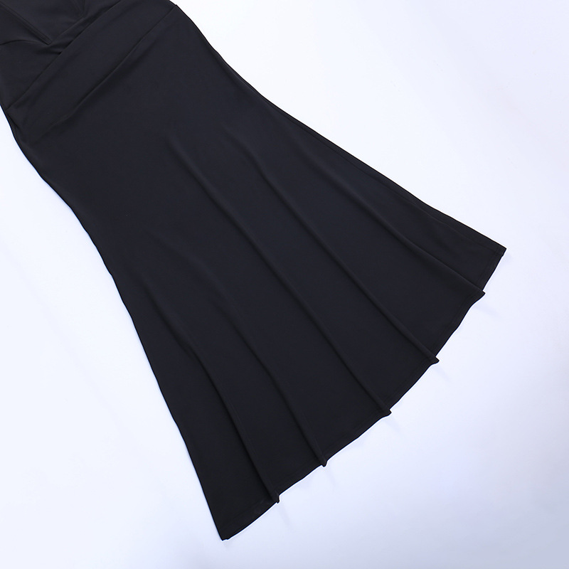 Women's Strap Dress Streetwear Strapless Backless Sleeveless Solid Color Maxi Long Dress Banquet display picture 18
