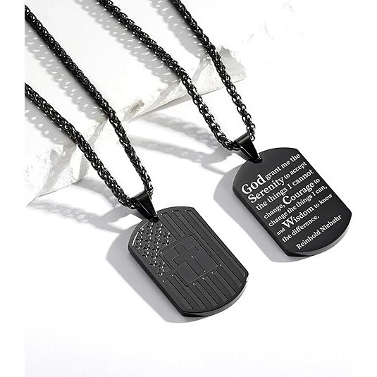 Casual Modern Style Cross 304 Stainless Steel Men's Pendant Necklace display picture 5