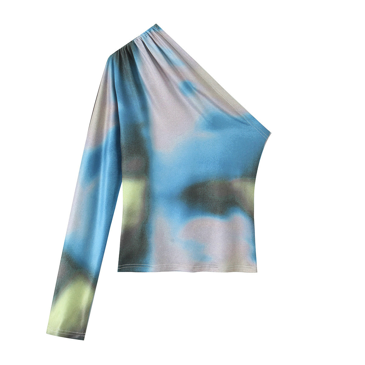 Women's T-shirt Long Sleeve T-Shirts Sexy Tie Dye display picture 1