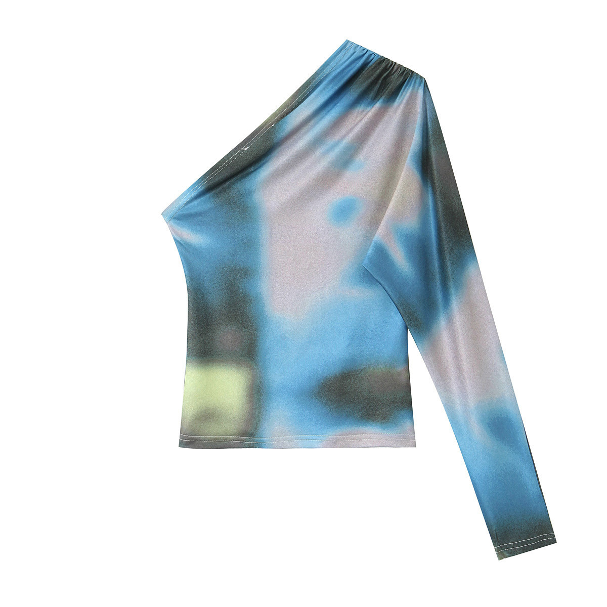 Women's T-shirt Long Sleeve T-Shirts Sexy Tie Dye display picture 12