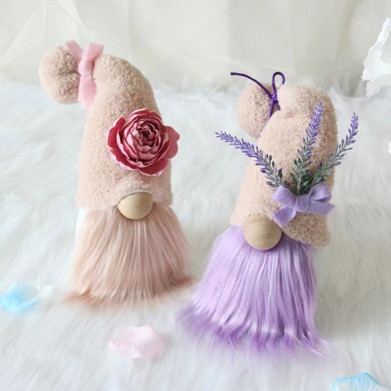 Flower Cloth Party Rudolph Doll display picture 3