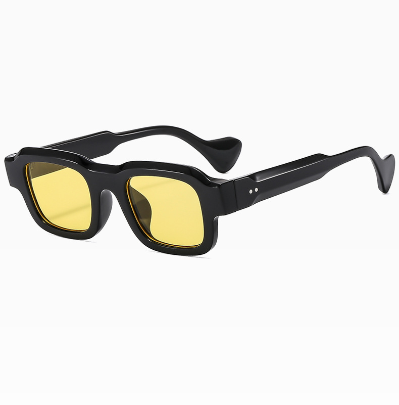 Streetwear Color Block Pc Special-Shaped Mirror Full Frame Women's Sunglasses display picture 2