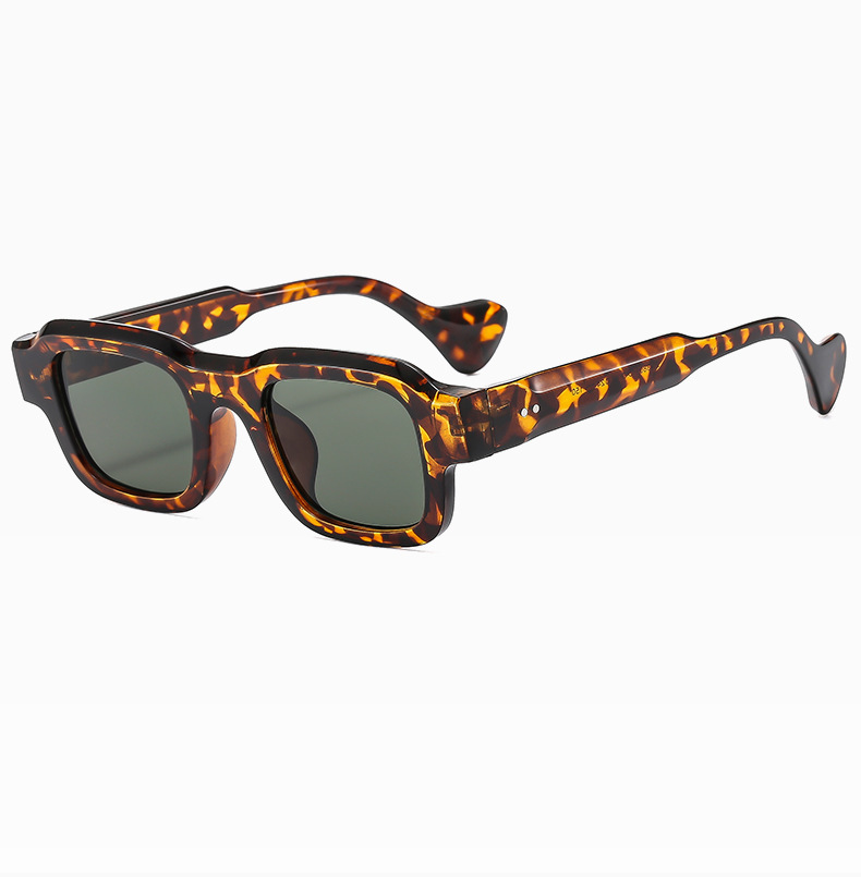 Streetwear Color Block Pc Special-Shaped Mirror Full Frame Women's Sunglasses display picture 3