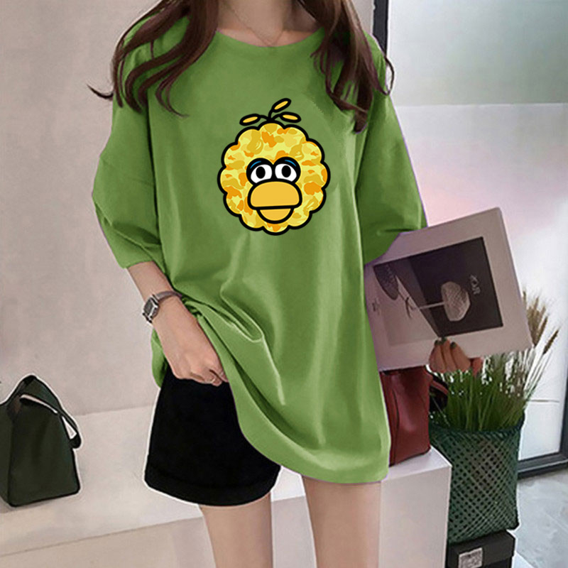 Women's T-shirt Short Sleeve T-Shirts Printing Casual Cartoon display picture 9