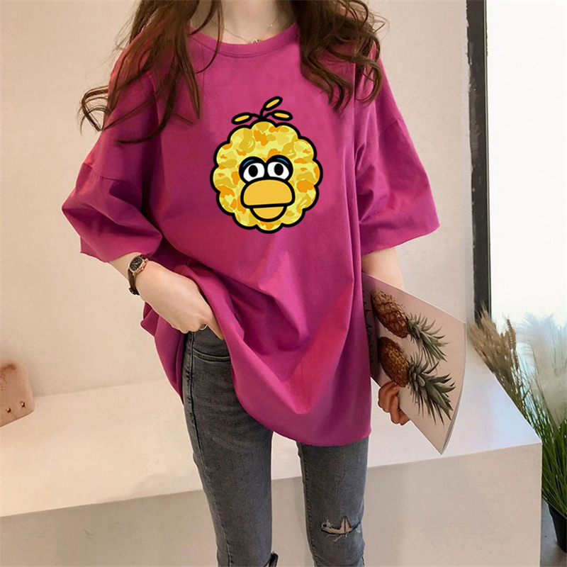Women's T-shirt Short Sleeve T-Shirts Printing Casual Cartoon display picture 10