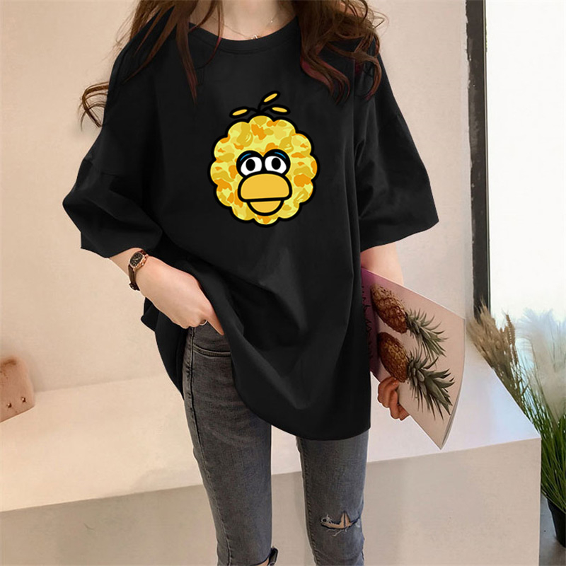 Women's T-shirt Short Sleeve T-Shirts Printing Casual Cartoon display picture 5
