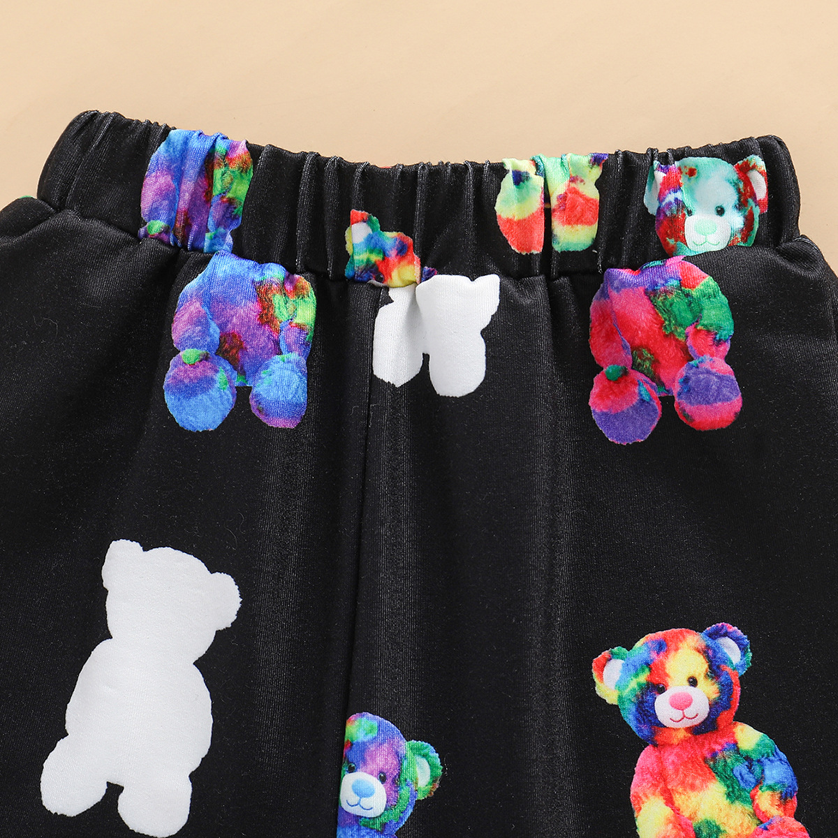 Casual Bear Polyester Girls Clothing Sets display picture 5