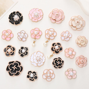 1 Piece Alloy Resin Flower Beads display picture 3