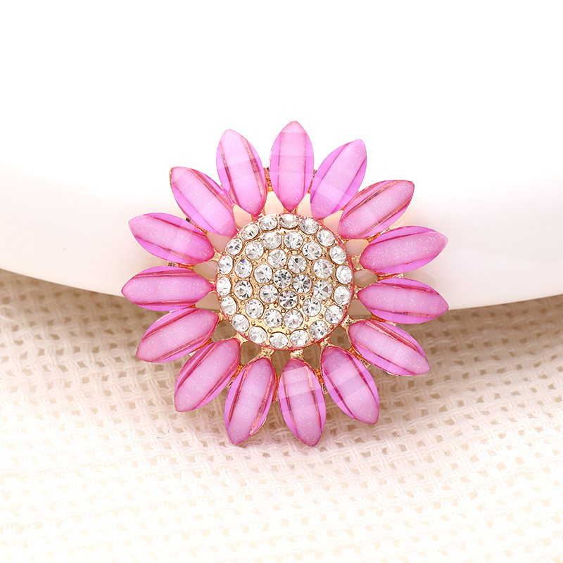 1 Piece Alloy Resin Flower Beads display picture 21