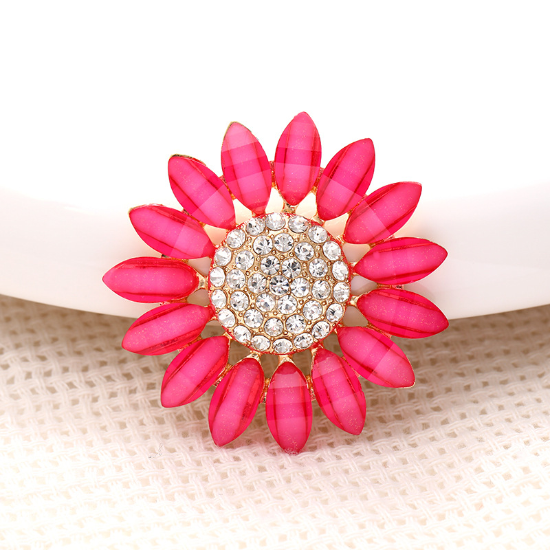 1 Piece Alloy Resin Flower Beads display picture 23