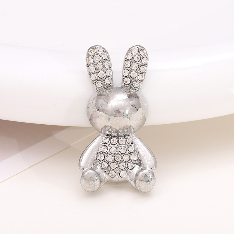 1 Piece Metal Rabbit Bear Beads display picture 19