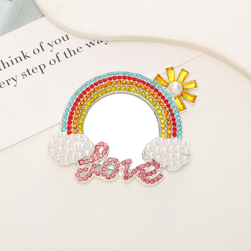 1 Piece Alloy Letter Rainbow Beads display picture 18
